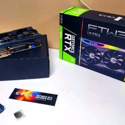 EVGA FTW3 Ultra GeForce RTX 3090 24GB - Graphics Card - Excellent Condition