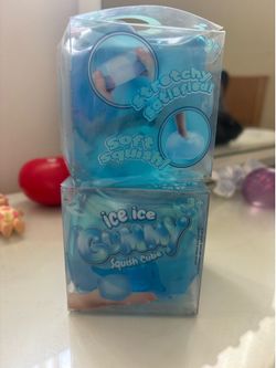 Ice ice gummy squishy cube