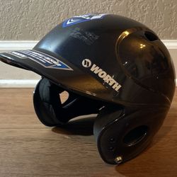 Worth Helmet Baseball Softball Navy Blue 6 1/2 -7 1/4