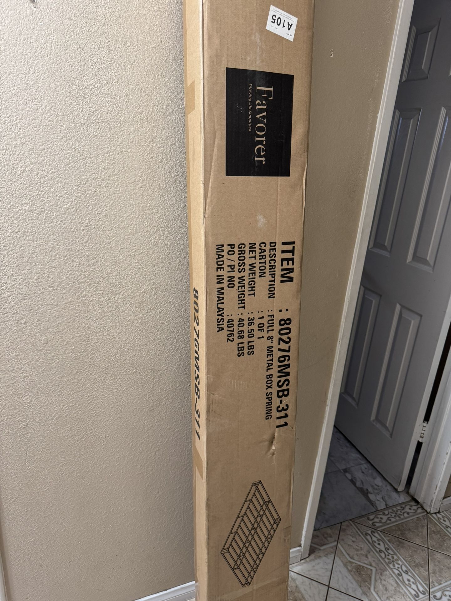 Full 8 Inch Metal Box Spring