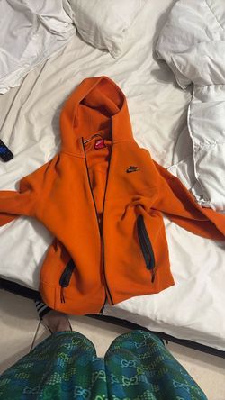 Orange Nike Tech