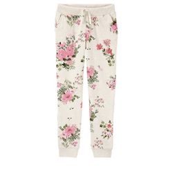 Osh Kosh Floral Fleece Pants