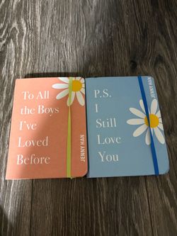 To all the boys I loved and PS I still love you books