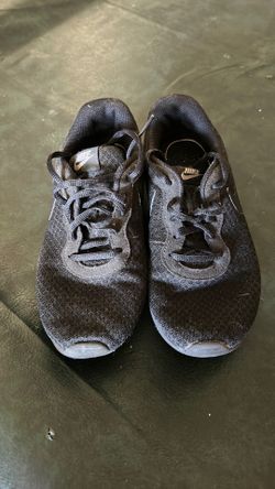 Black Nike shoes