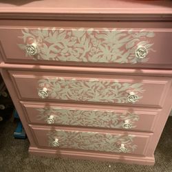 $50 Pink Dresser