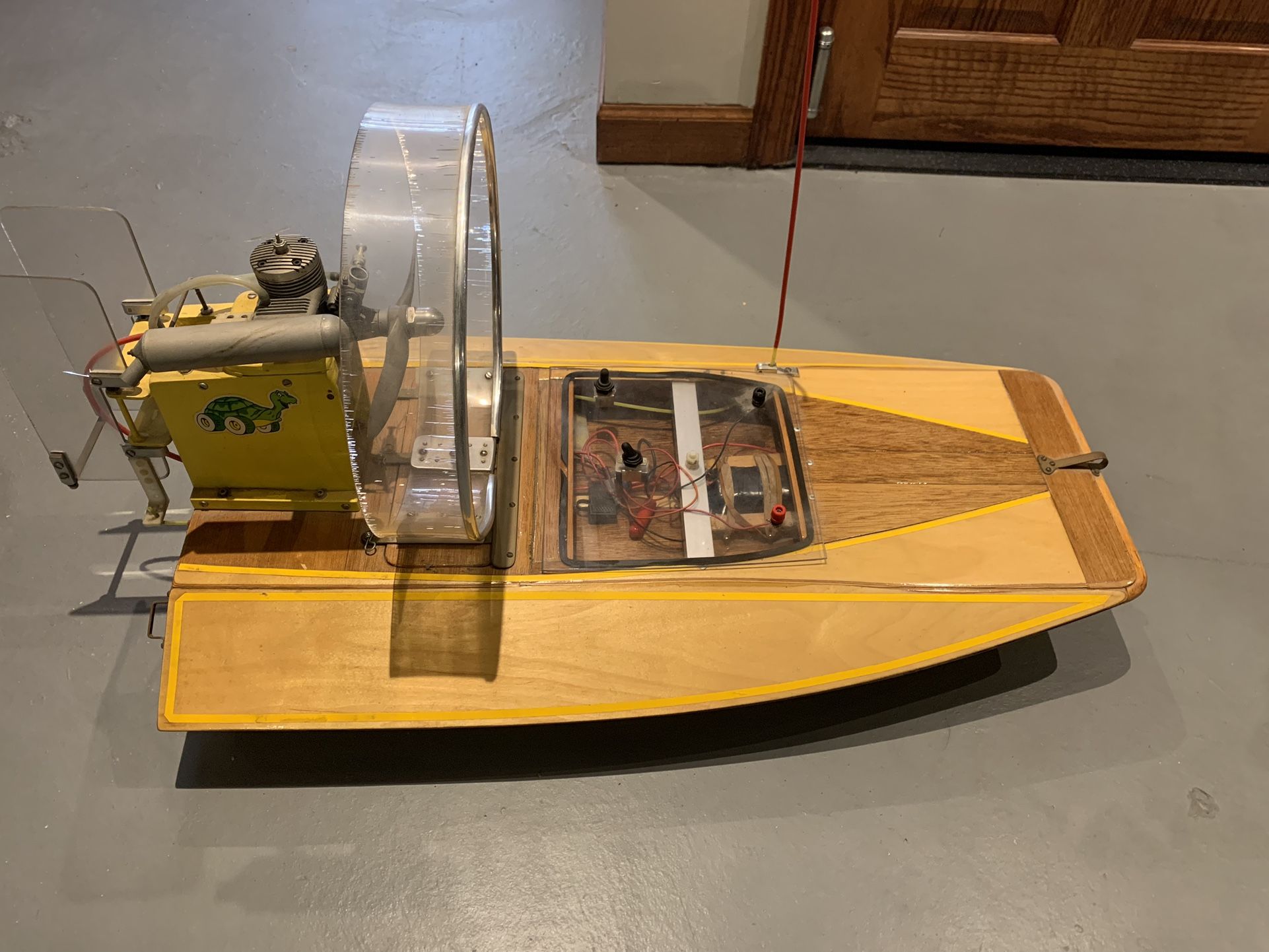 Remote Control Air Boat K&B Engine Motor