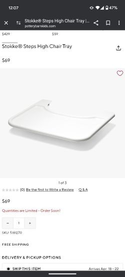 Stokke Steps High Chair Tray