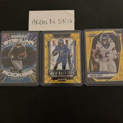 Ashton Jeanty RC lot