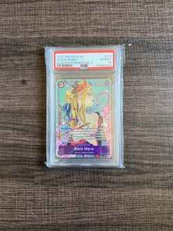 2025 One Piece EN Black Maria #074 Illustration Box Vol.2 PSA 10 Gem Mint