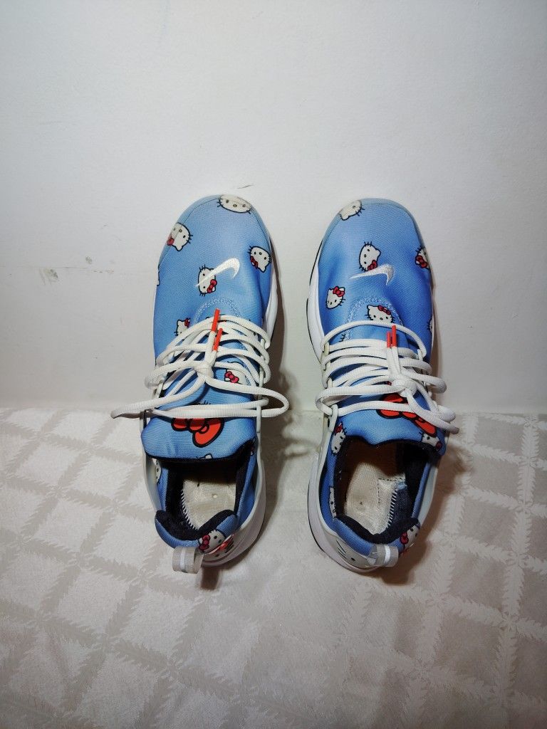 MEN'S HELLO KITTY NIKE AIR PRESTO SNEAKERS SIZE 12, SEFFNER FL