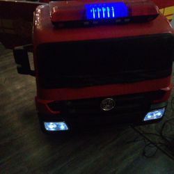 Power Wheel Fire Truck