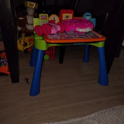 V tech learning table