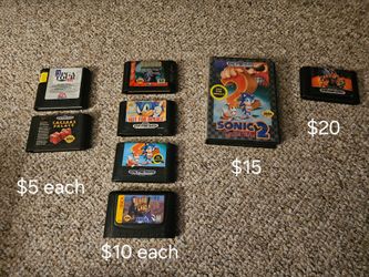 Sega Genesis And Sega 32X Games