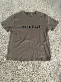 Essentials brown color a medium fits like a large