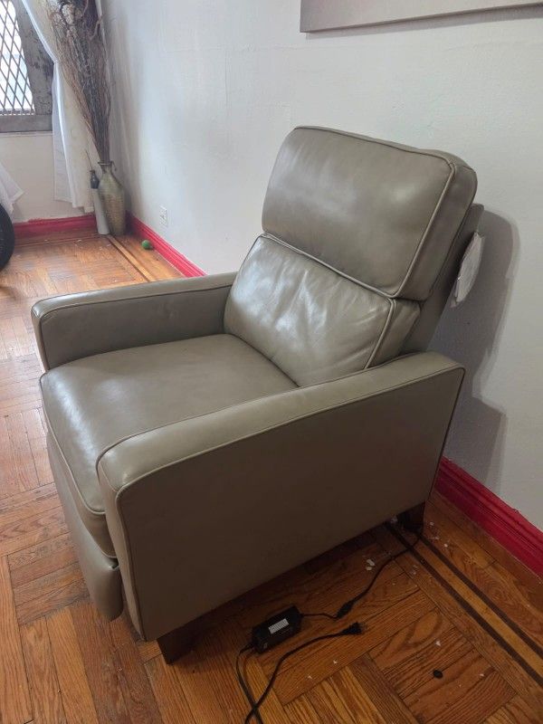 Reclining Leather Sofa
