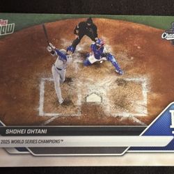 Shohei  Ohtani Topps Card