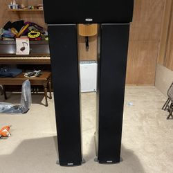 Polk Audio Towers RTI-A9 and Center CSI-A6