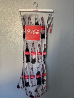 COCA COLA BLANKET NEW COKE BOTTLE BLANKET COKE BLANKET