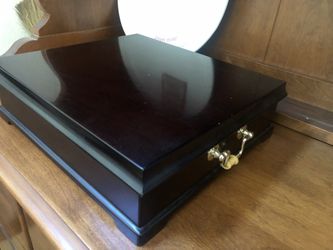 Large Tea Chest Dark Wood From Bombay Co
