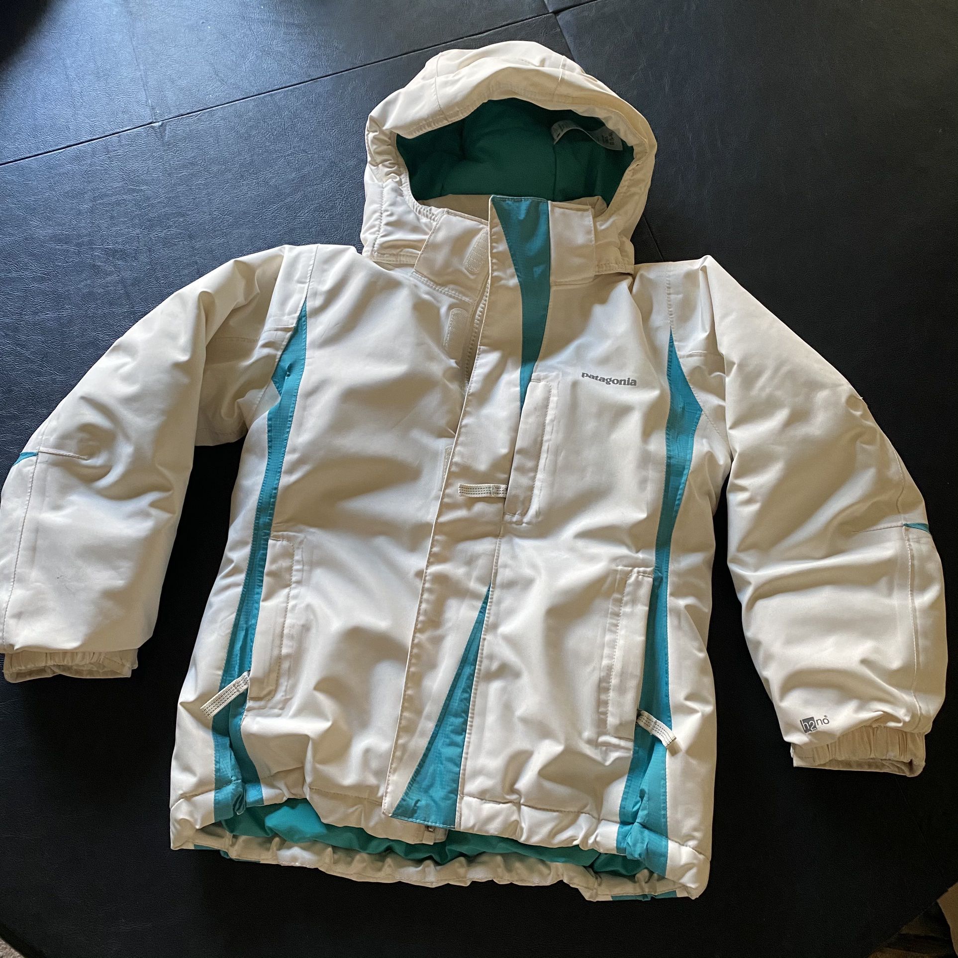 Patagonia H2nO REI Girl’s Winter Hooded Zip Up Jacket