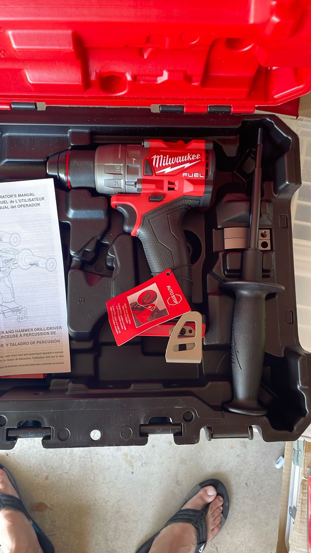 Milwaukee M18 Fuel Hammer Drill Gen 4 W/ Case