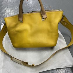 Chloe Bicolor Tote With Shoulder Strap