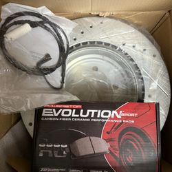 Power Stop Performance Brake Pad And Rotor Kit