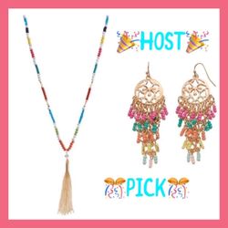 NWT Womens Color 2Pc Jewelry Set