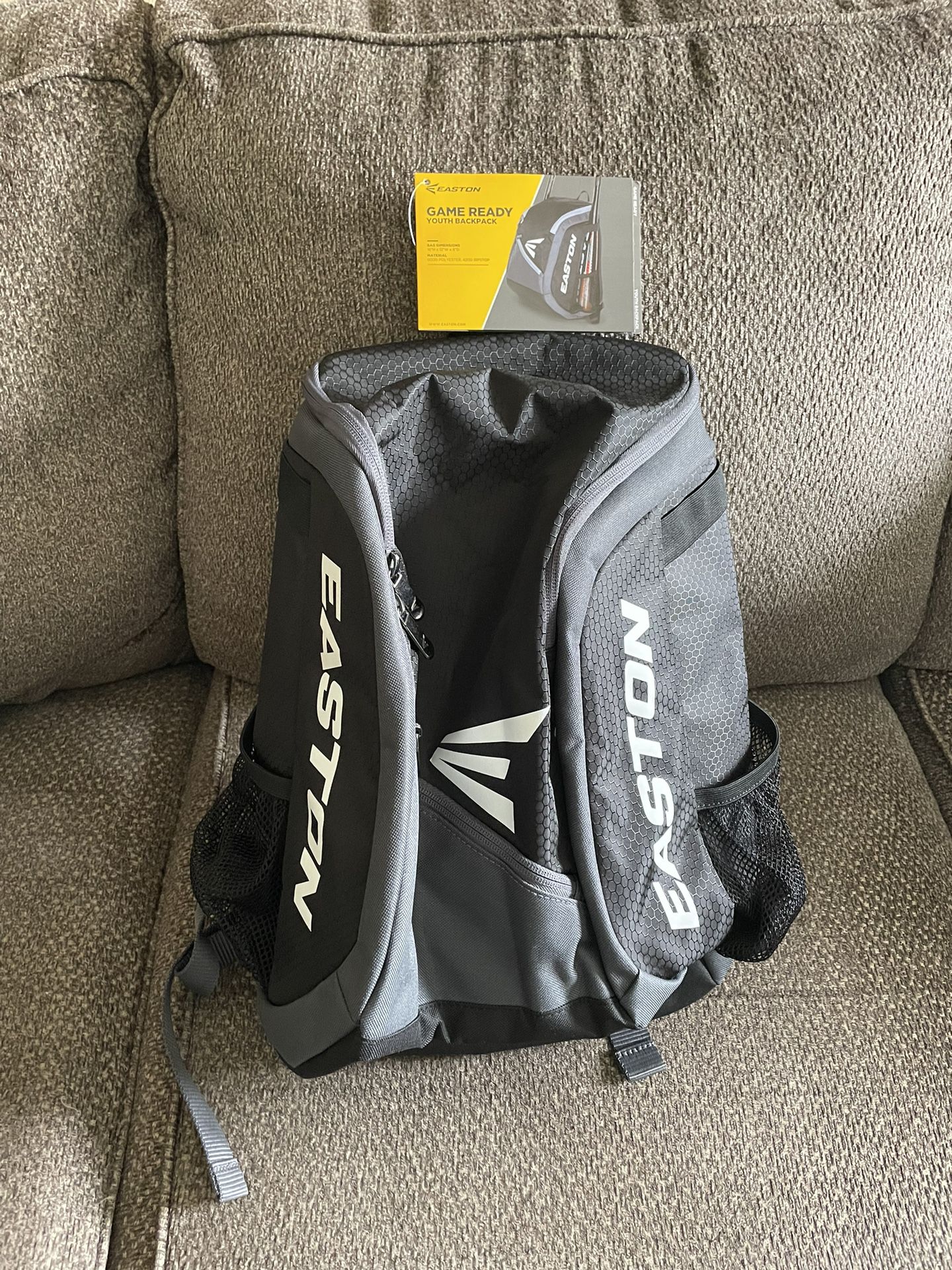 Easton | GAME READY Backpack Equipment Bag | T-Ball / Rec / Travel | Baseball & Softball