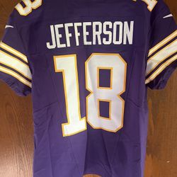 Nike On-Field Vikings #18 Justin Jefferson Jersey