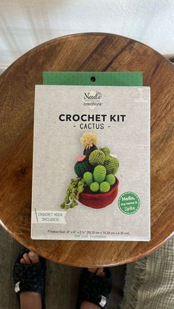 Cactus crochet kit