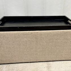 Storage Tray Bench