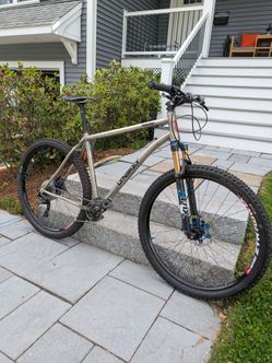 Lynskey Ridgeline Titanium Mountain Bike - XL 29" Wheels, handmade in USA
