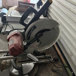 RARE 12” Chicago electric Miter Saw Dual Bevel