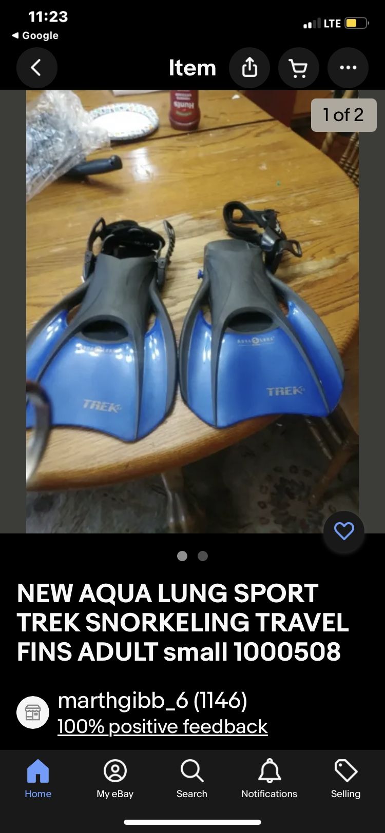 Snorkeling, Fins