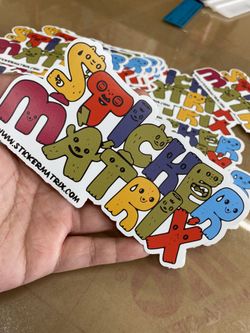 Custom Stickers! 2x2 50 pcs for $35