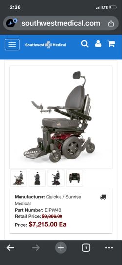 Motorized wheelchair