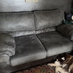 Ashley Furniture Dark Gray Loveseat
