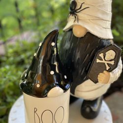 Rae Dunn BOO Gnome Scented Candle