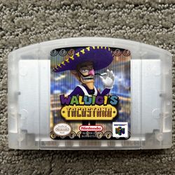 “Waluigi’s Taco Stand” N64 Cartridge (real)