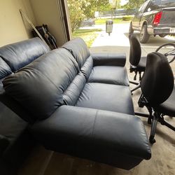 Sofa set  collecting dust