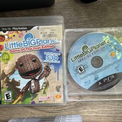 Little Big Planet 1 And 2 PS3