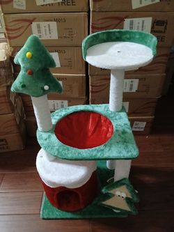 Cat tree bed