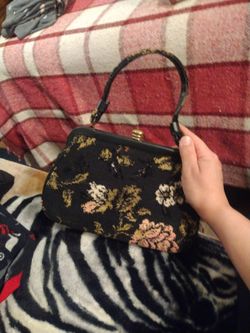 Vintage Carpet Bag Purse