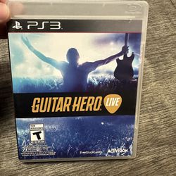 Guitar Hero Live PS3 