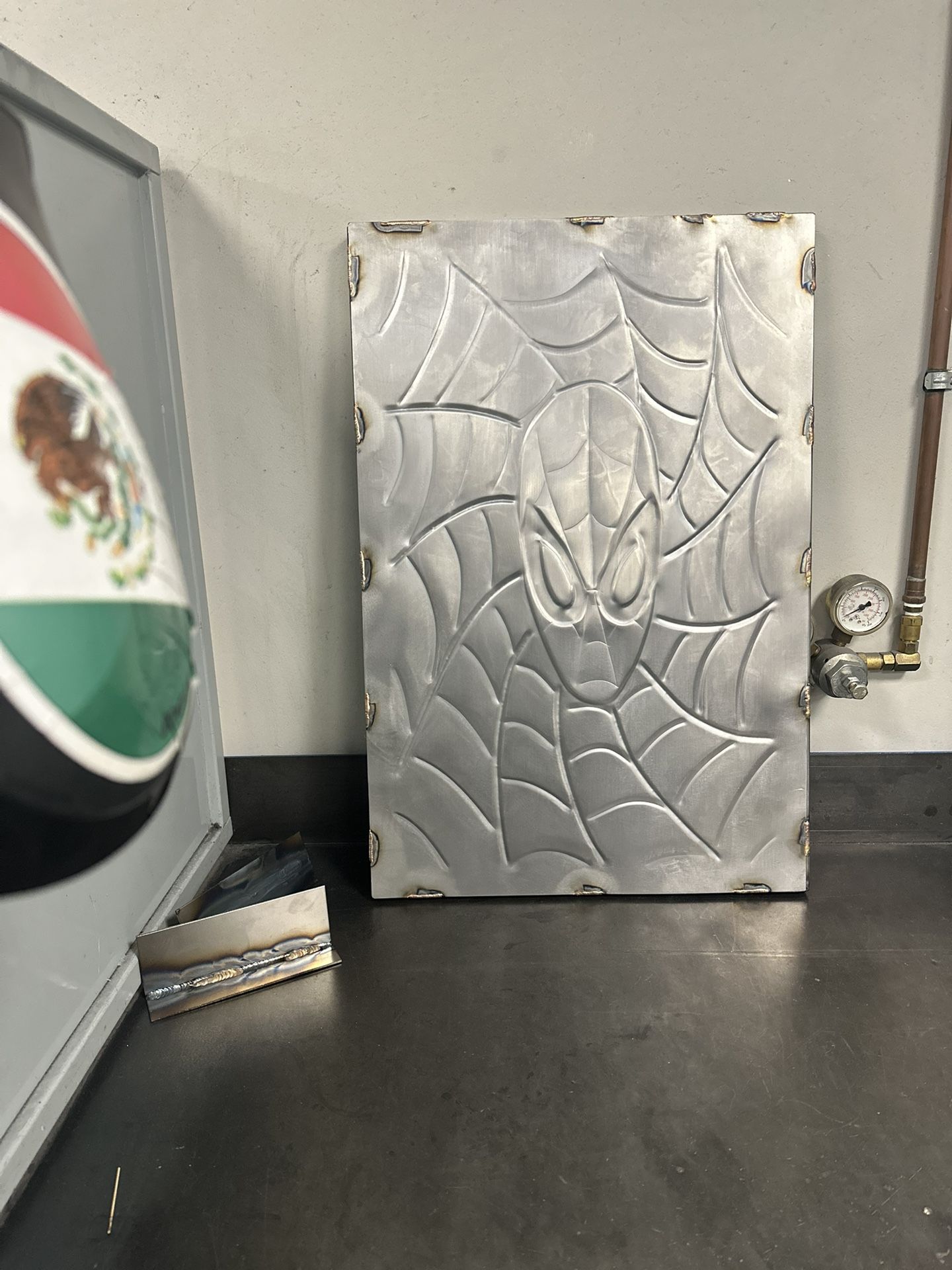 Spider Man Metal Art Bead Rolling