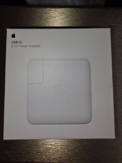 NEW Apple 61W USB-C Power Adapter – Original Box – Never Used