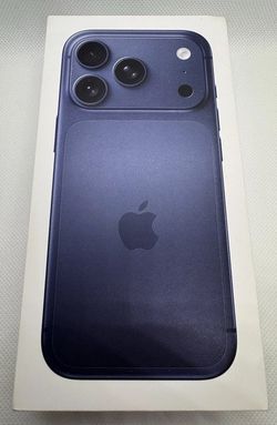 New in Box Apple iPhone 17 Pro Blue 