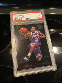 1997 Skybox Z Force Kobe Bryant Star Gazing #2 - RARE Lakers Jersey 8 Collectibles - Authentic PSA Low Pop - $1999 OBO