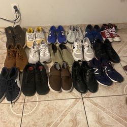 16 Pares Tenis Nikkei NB Lacoste. Puma Adidas Crocs Letis Y Skecher 